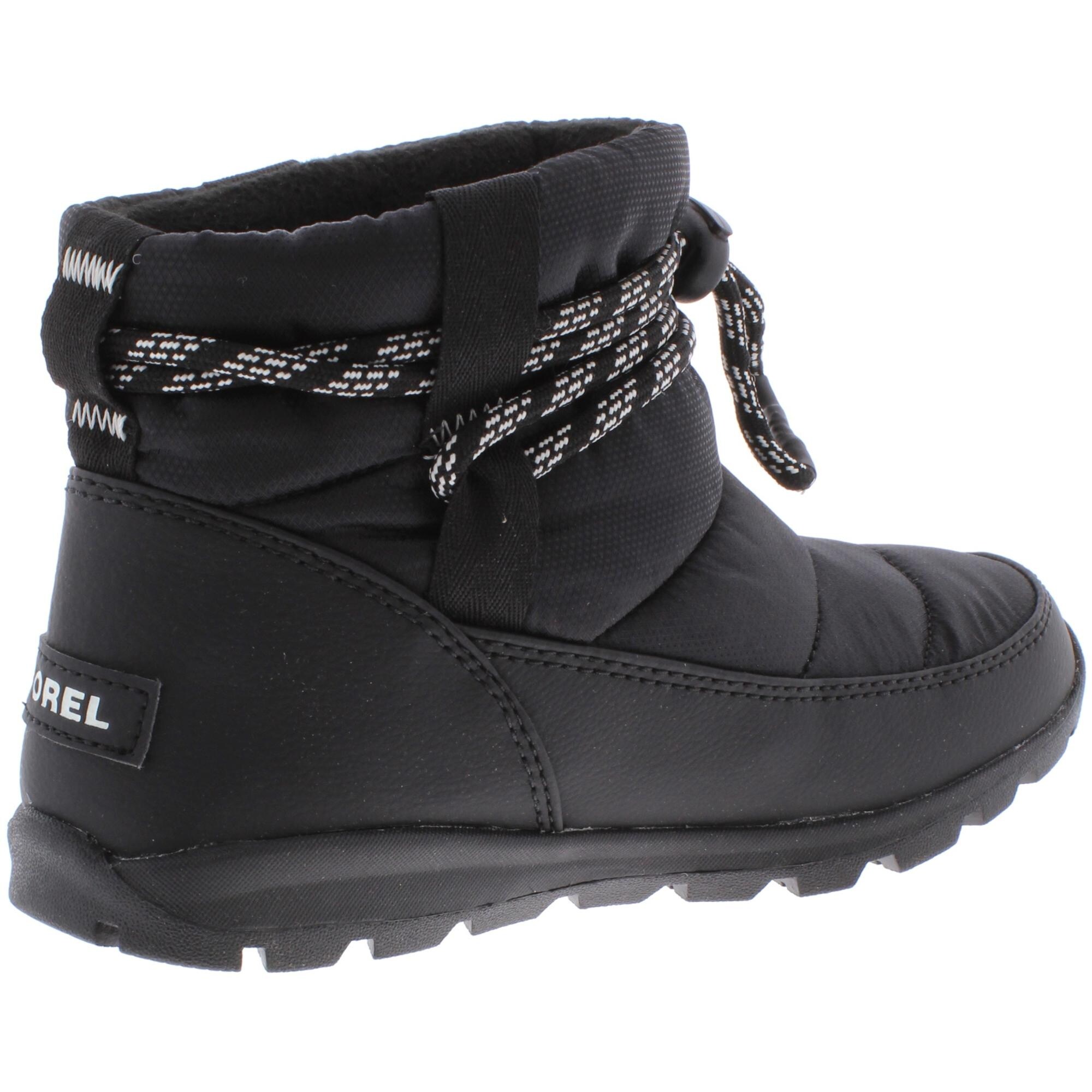 sorel waterproof black boots
