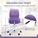 preview thumbnail 27 of 28, Gymax Kids Desk Chair Ergonomic Swivel Children Mesh Study Height