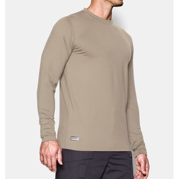 under armour men's coldgear fitted crew shirt