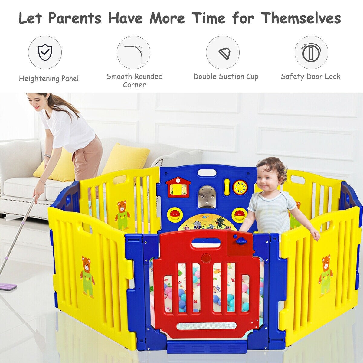 corner playpen