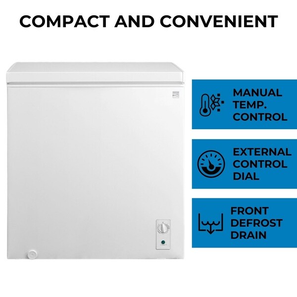 Kenmore 7 Cu Ft (198L) Convertible Chest Freezer/Refrigerator