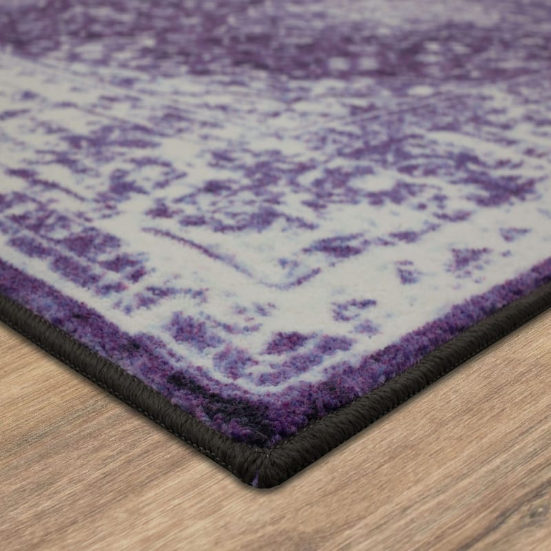 Mohawk Home Caspar Traditional Floral Medallion Area Rug