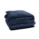 preview thumbnail 7 of 8, Ultra-Soft Extra Cozy Kids and Adults Weighted Blanket With Removable Washable Duvet Cover 60x80-20LBS - Navy
