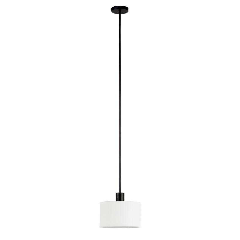 Henri Hand-Blown Metal/Glass Pendant
