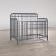 preview thumbnail 5 of 44, Little Seeds Ivy 3-in-1 Convertible Metal Crib