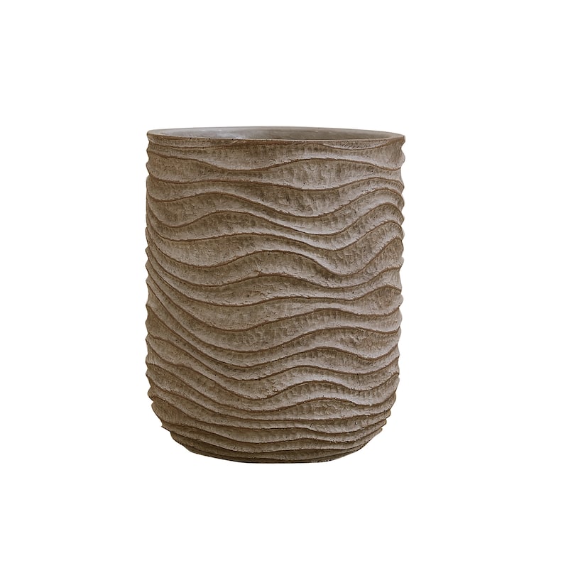 Split P Dune Vase Tall - 6.75 x 8.25 x 6.75