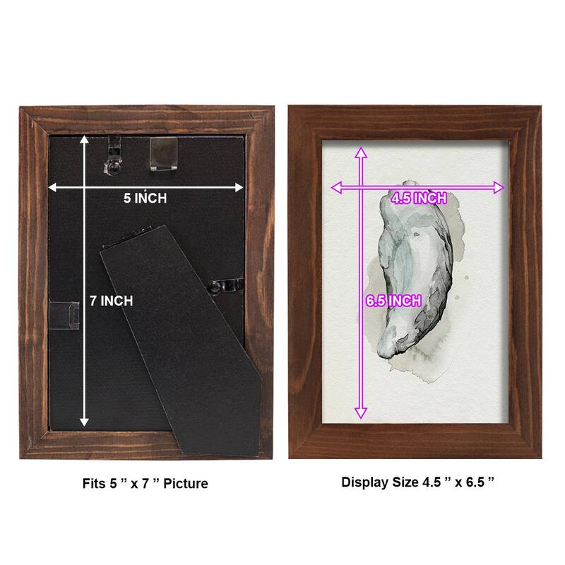 Oysters on the Bay II -Framed Print w/glass-Cherry Red
