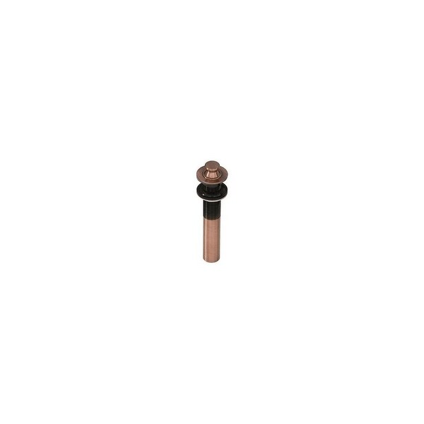 Signature Copper BDC-LT15 Lift and Turn Drain for Bathroom Sinks with 1-1/2" Drain Opening - Oil Rubbed Bronze