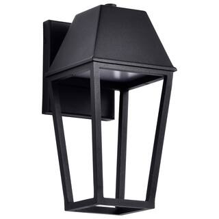 Colt 10 Watt LED Small Outdoor Lantern Matte Black Finish - Matte Black