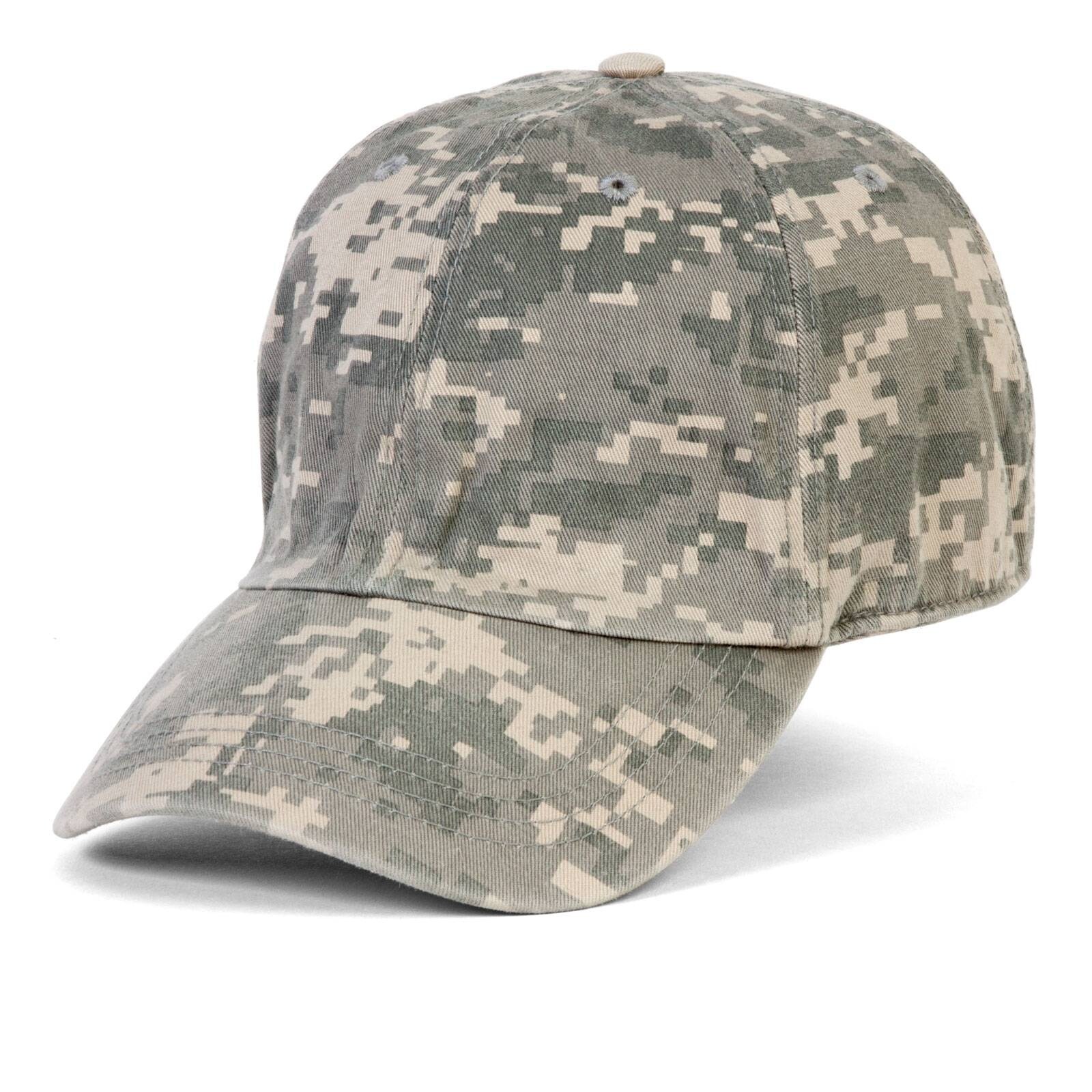 digital camo baseball cap