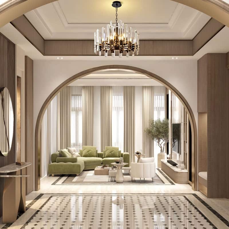 KAYLA 54in Modern Luxury Crystal Chandelier Lighting - LED Ceiling Light Fixture