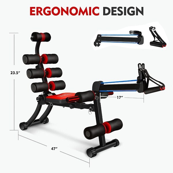 MBB 22 in 1 Wonder Master Foldable Adjustable Abdominal Workout