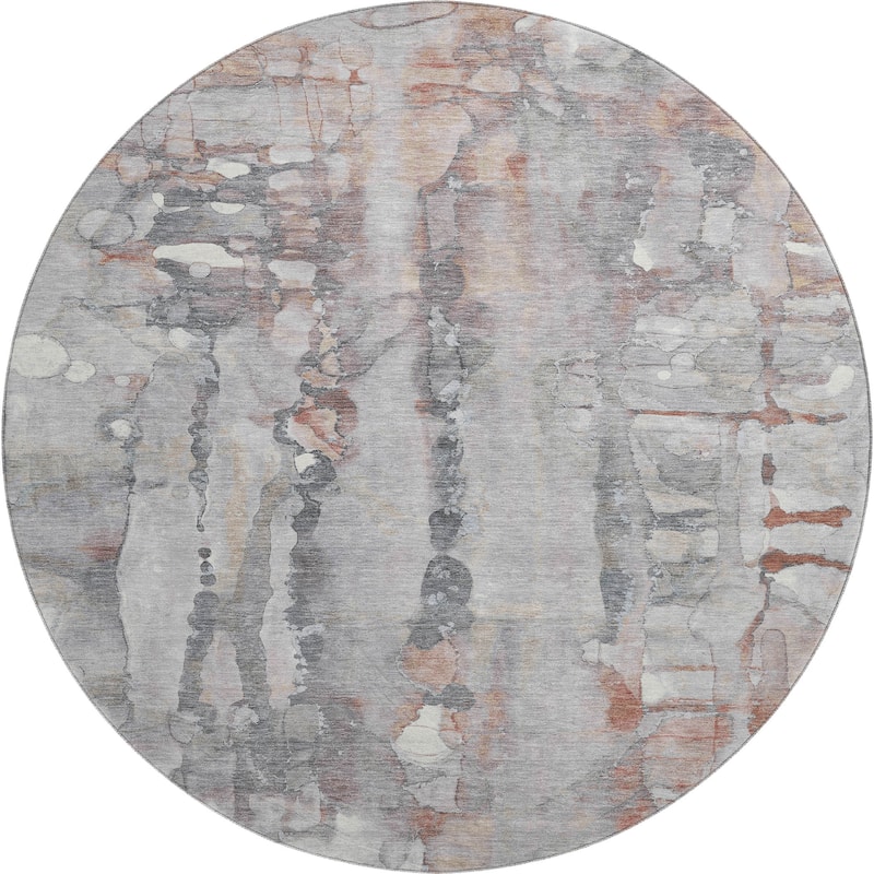 Premium Washable Super Soft Contemproary Rugged Mayfield Rug