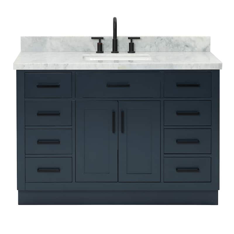 Ariel T049SCWRVO Hepburn 49" Free Standing Single Basin Vanity Set