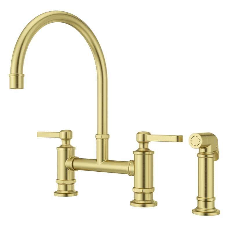 Pfister Port Haven 1.8 GPM Widespread Bridge Kitchen Faucet - Includes