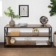 preview thumbnail 30 of 31, Middlebrook Designs Hattie 60-inch X-frame Bookshelf