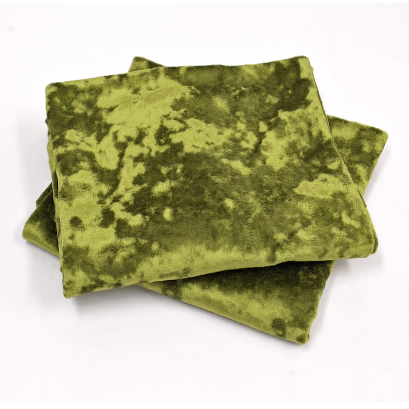 Rancho Crushed Velvet Throw Pillow Cover Set, NO INSERT