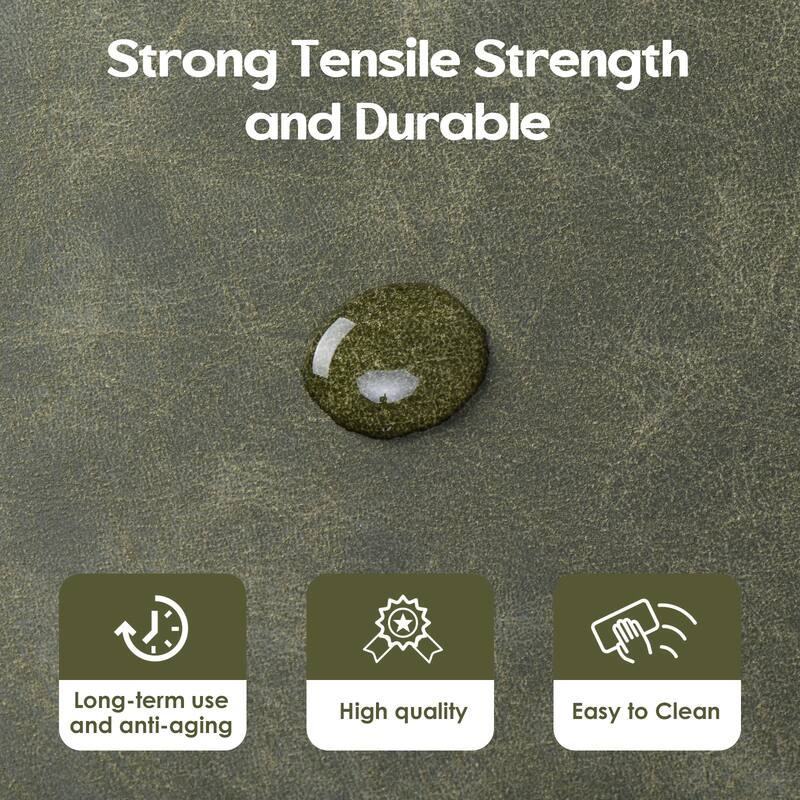 Faux Leather Pushback Recliner Chair for Living Room Bedroom