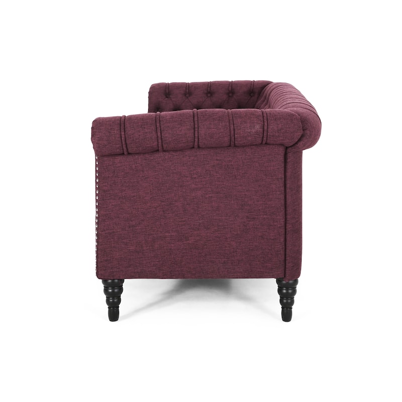 Barneyville Traditional Chesterfield Sofa by Christopher Knight Home