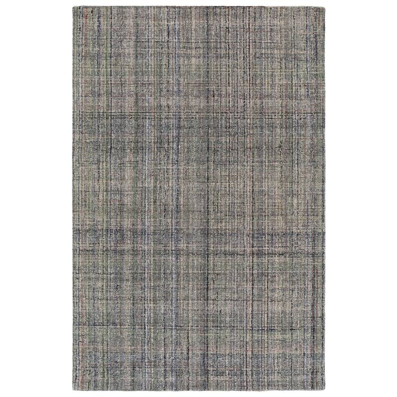 SAFAVIEH Handmade Abstract Cliff Rug - 4' x 6' - Grey/Black