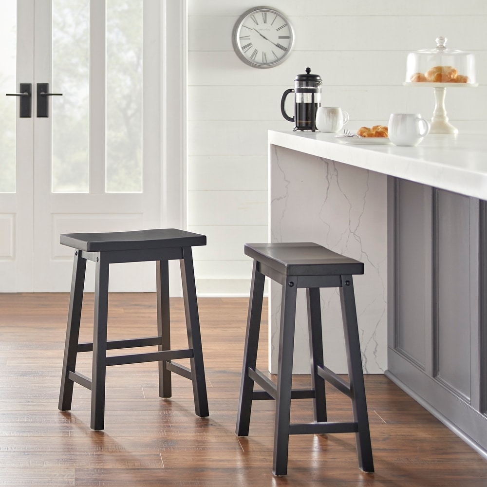 Black Simple Living Counter and Bar Stools Bed Bath Beyond
