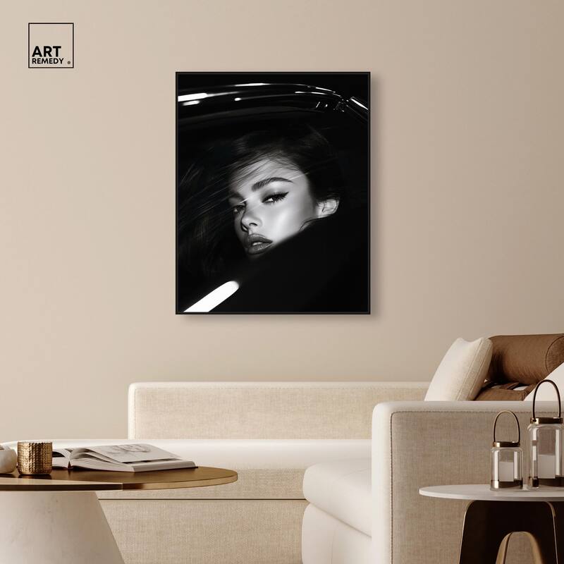 Depth of Her Eyes Canvas by Art Remedy