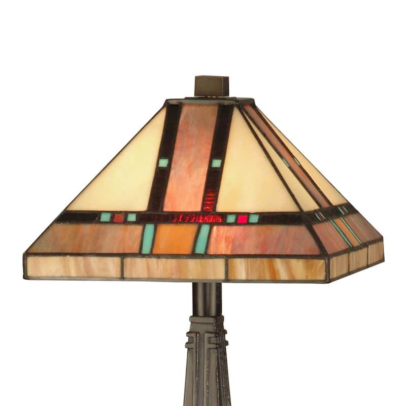 Hyde Park Tiffany Mission Tiffany Table Lamp