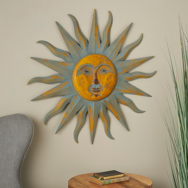 Outdoor sun wall hanging top