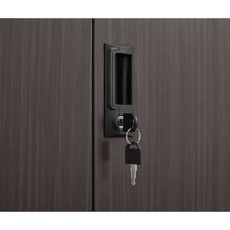 Metal Storage Cabinet with Locking Doors and Adjustable Shelf, Folding Filing Storage Cabinet , Folding Storage Locker Cabinet