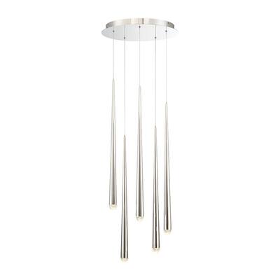 Modern Forms Cascade 5 Light 17" Wide LED Suspended Multi Light