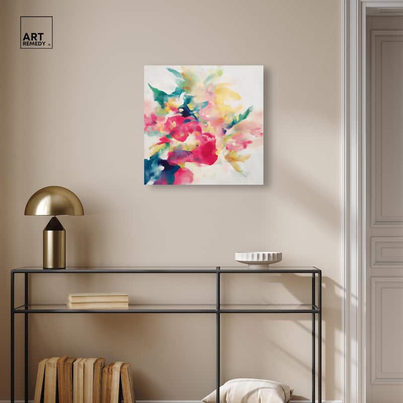Essence of a Flower II Canvas by Art Remedy, Gallery Wrapped