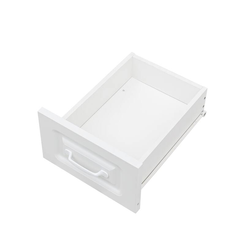 L-Shaped Corner Computer Desk for Home Office or Study desk, Study Modern Style Table with Drawers, Bookshelf & Hutch