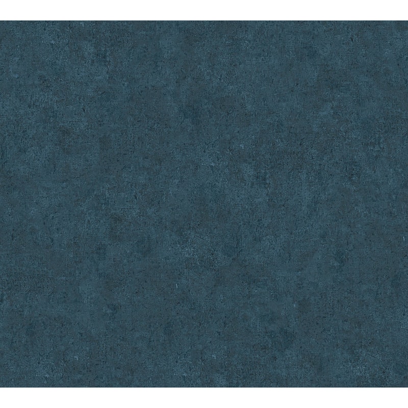 Advantage Ryu Indigo Cement Texture Wallpaper - 20.9in x 396in x 0.025in - 20.9in x 396in x 0.025in