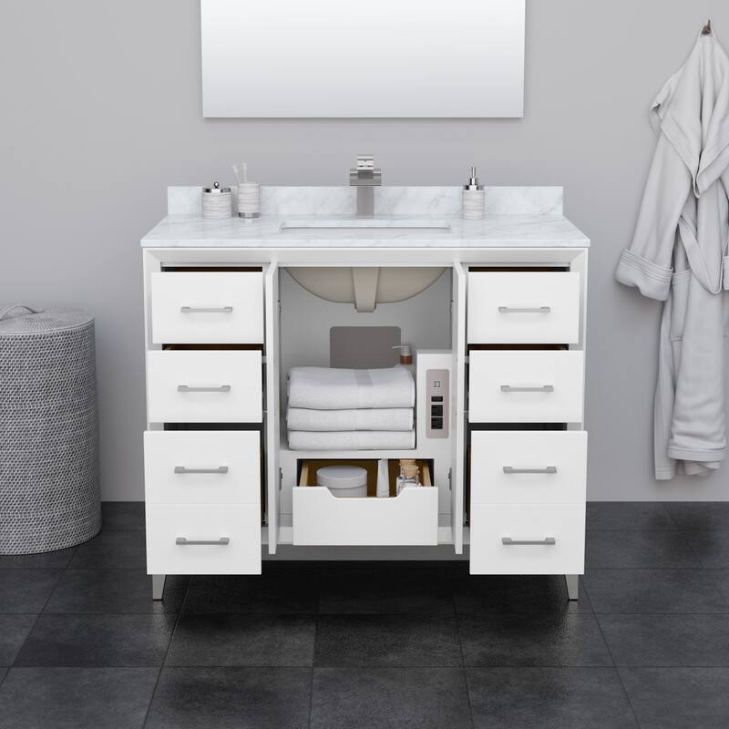Wyndham Collection WCH818142S-CXSXX-MXX Amici 42" Single Free Standing