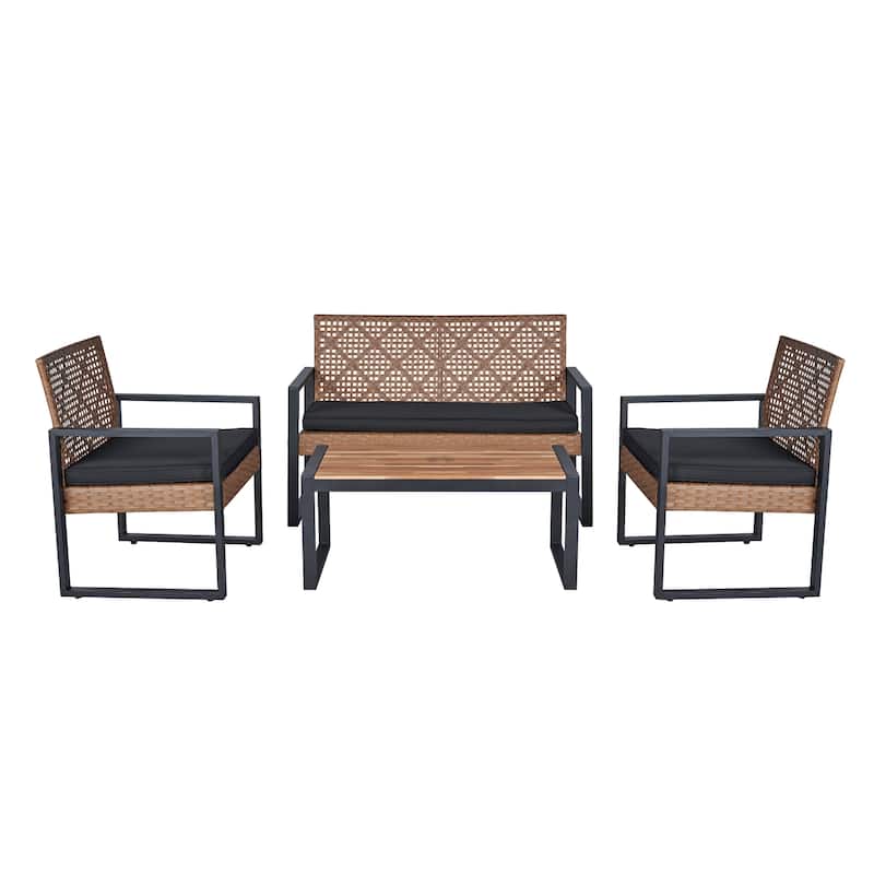 4-Piece Outdoor Patio Furniture Set