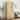 2-Door Wooden Wardrobe for Bedroom with Hanging Rod, 2 Drawers, Built-in Induction Light and Mirror