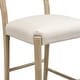 preview thumbnail 22 of 22, Christopher Knight Home - Adaline Modern Upholstered Counter Stool Set of 2 with Ladder Back