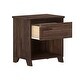 preview thumbnail 32 of 34, Max and Lily Farmhouse Nightstand with 1 Drawer