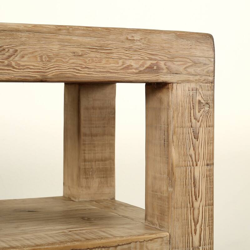 Harbor Beam Shelf Console Weathered Natural-71"