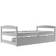 preview thumbnail 26 of 32, Twin Size Platform Kids Bed with 2-Storage Drawers, Durable Pine Wood Frame, Multifunctional Design for Small Spaces, Espresso
