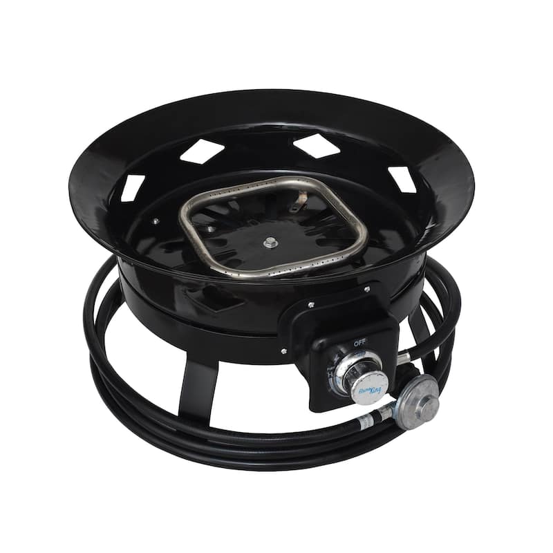 Flame King Smokeless Propane Fire Pit, 19-inch Portable Firebowl