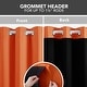 preview thumbnail 63 of 91, Deconovo 100 Percent Blackout with Liner Grommet Curtain (2 Panel)