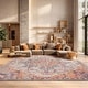 preview thumbnail 128 of 163, SAFAVIEH Madison Diederike Boho Medallion Distressed Rug 10' x 14' - Beige/Orange