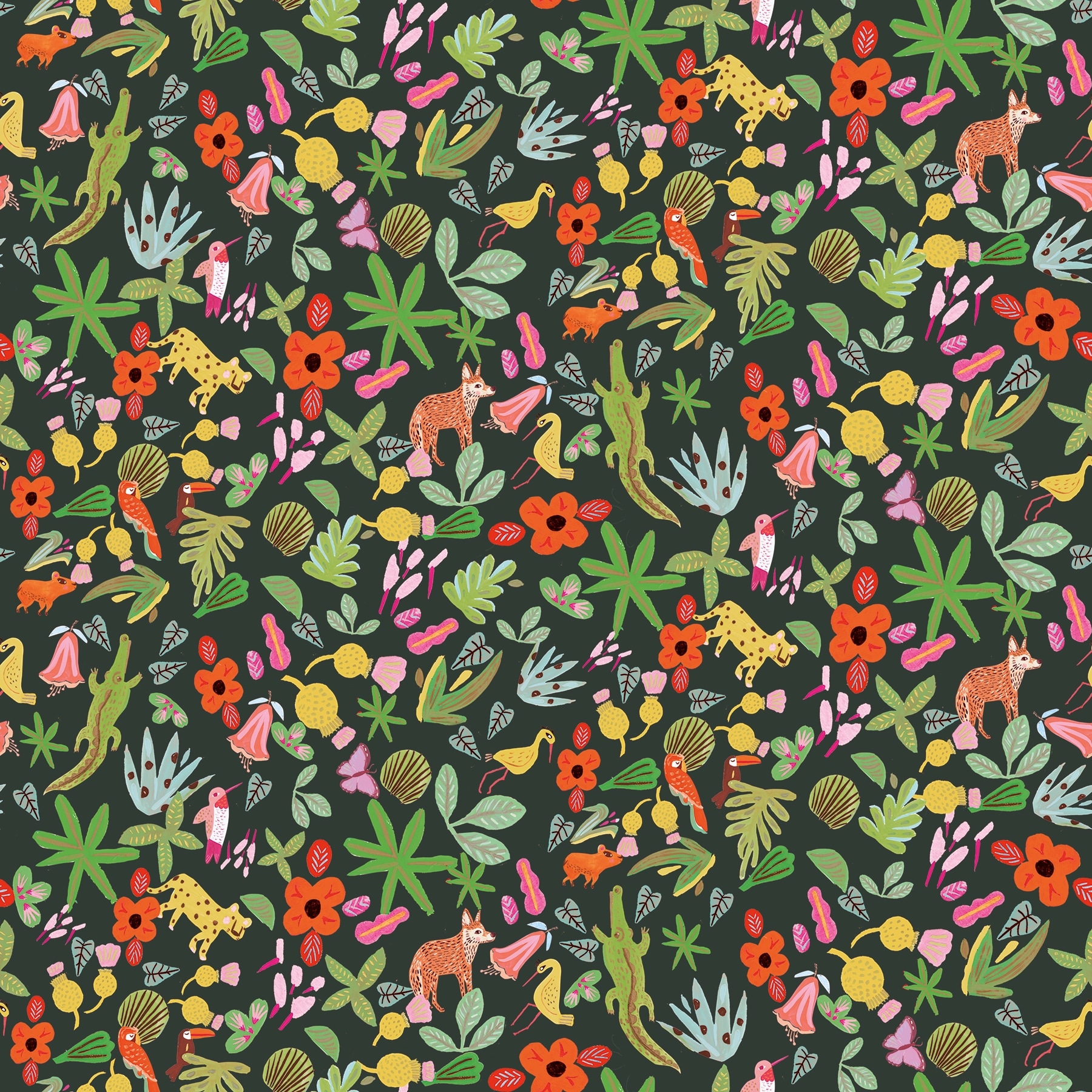 Green Selva Peel and Stick Wallpaper by RoomMates