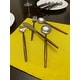 preview thumbnail 3 of 3, Hammered Stainless Steel Flatware 20-PC Set