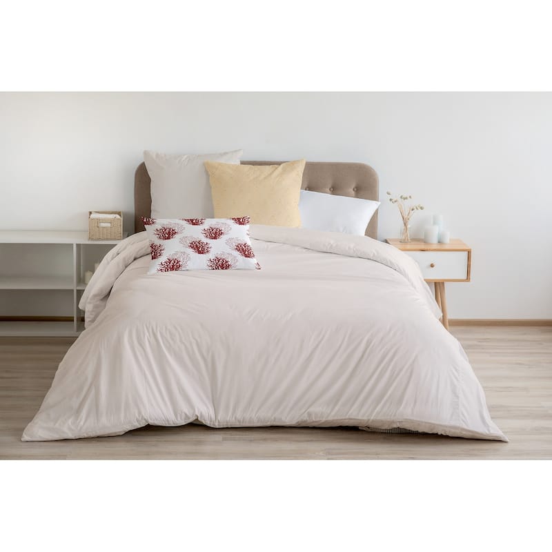 Coral Pattern Decorative Throw Pillow