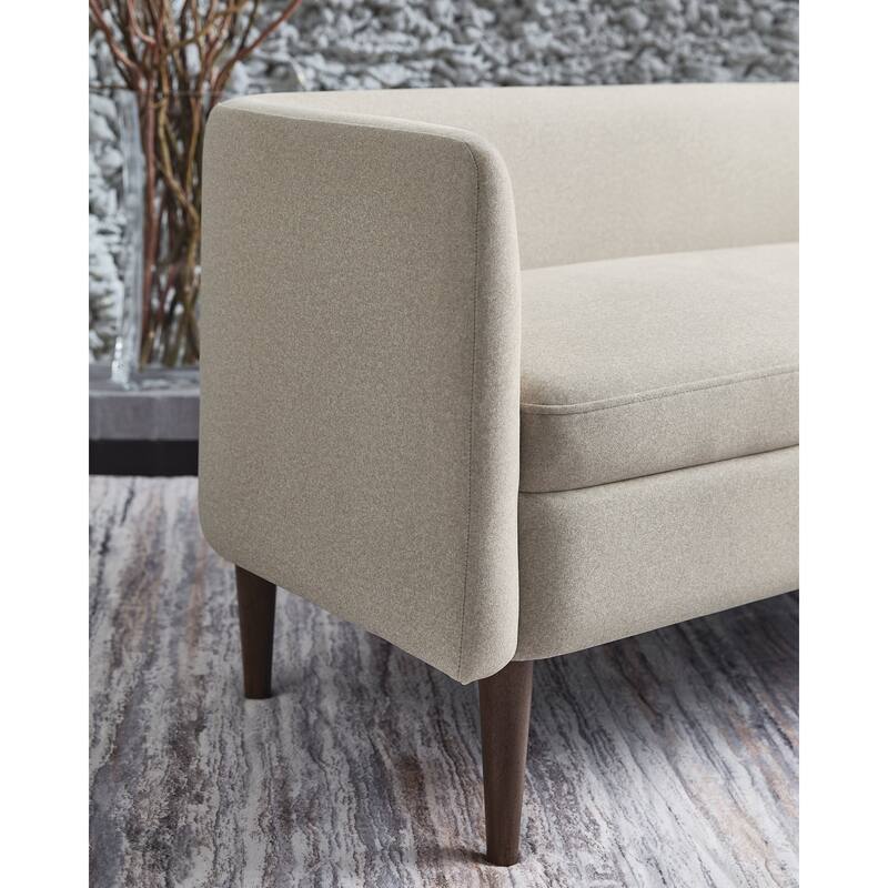 Signature Design by Ashley Wainner Beige/Brown Accent Bench - 52.13" W x 21.25" D x 24.5" H