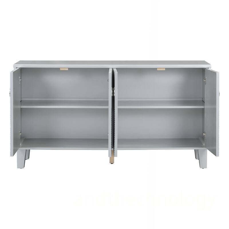 Geometric Patterns MDF Cabinet