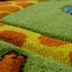 preview thumbnail 3 of 13, Kids Rug for childrens room with Jungle Animals in Green