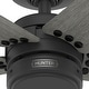 preview thumbnail 10 of 10, Hunter 52" Burton Outdoor Ceiling Fan and Wall Control - Farmhouse, Industrial, Transitional - Damp Rated - Exclusive SureSpeed!